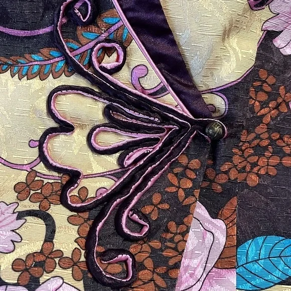 Active Seller! Weike Si Floral Kimono Top XXXL Plus Costume - Picture 8 of 10